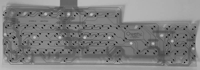 A keyboard membrane for the A1200