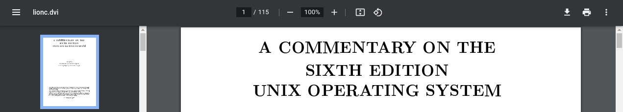 The PDF reader in Google Chrome.