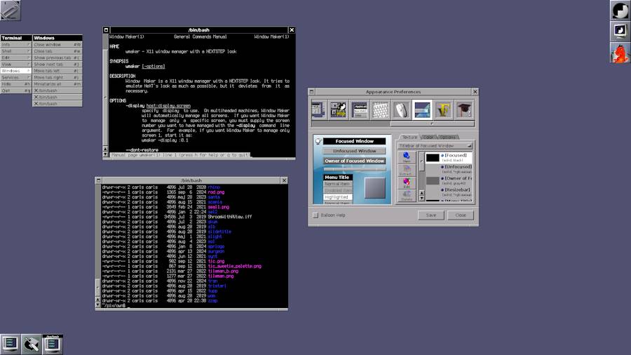 WindowMaker Screenshot